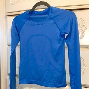 LULULEMON SWIFTY TECH LS 2.0 Blue Nile ***discontinued***